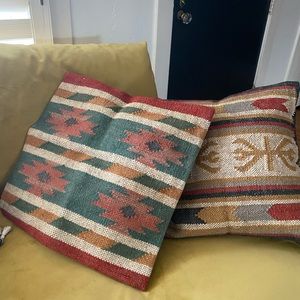 New Kilim Pillow Sham 18x18